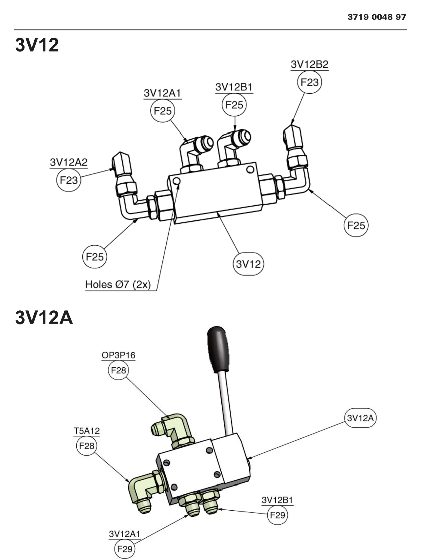 Control panel, (Fitting kit) 3V12,3V12A preview