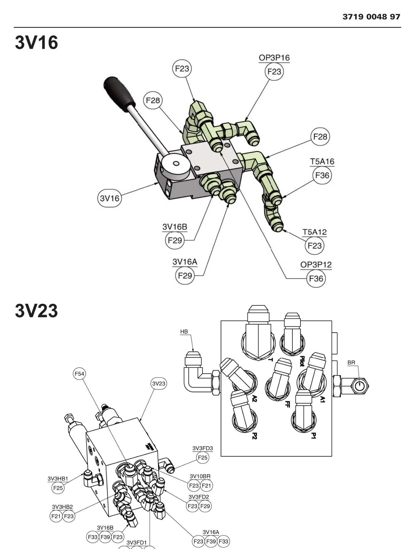 Control panel, (Fitting kit) 3V16,3V23 preview