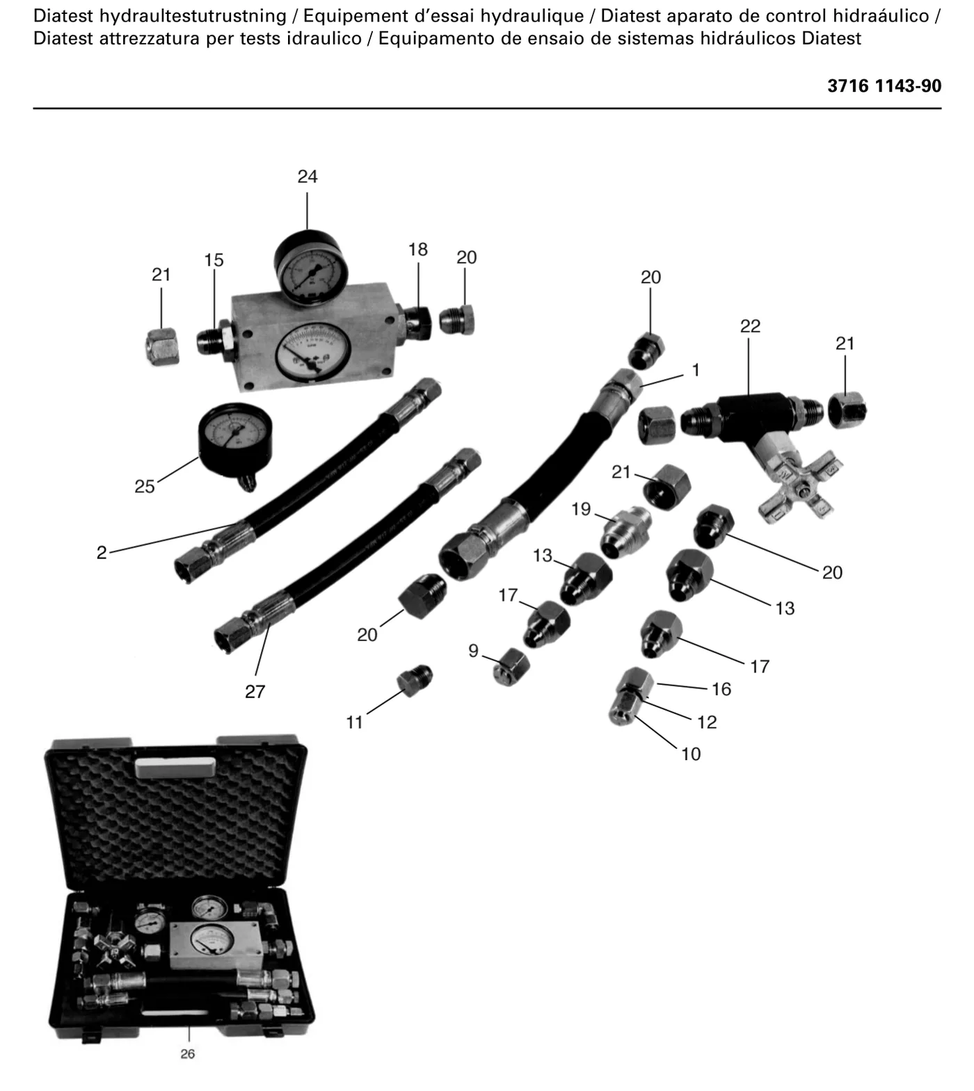 Diatest, hydr. testequipment / preview