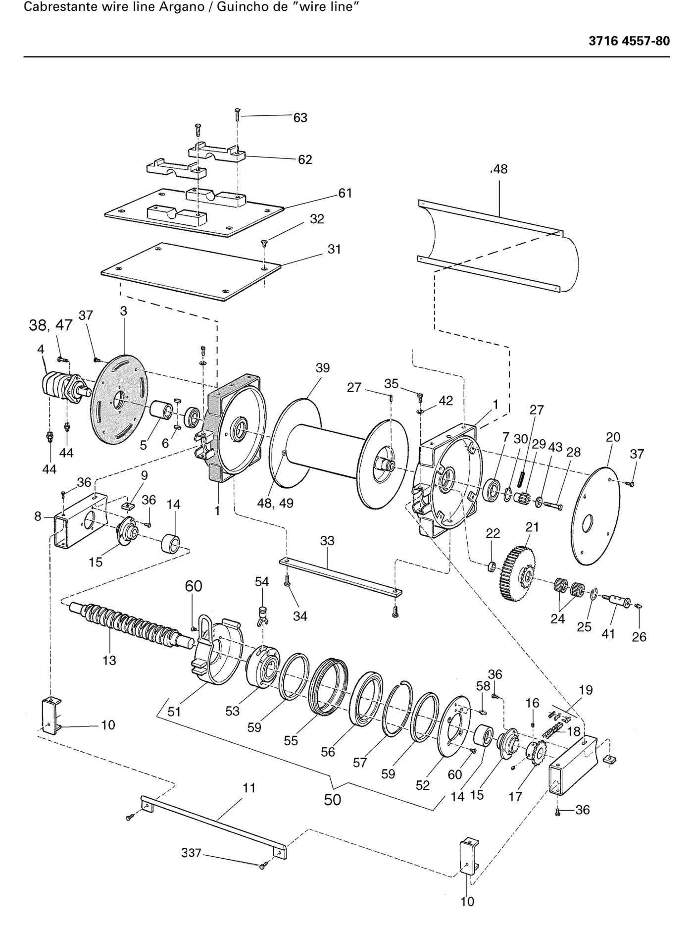 Wire line hoist preview