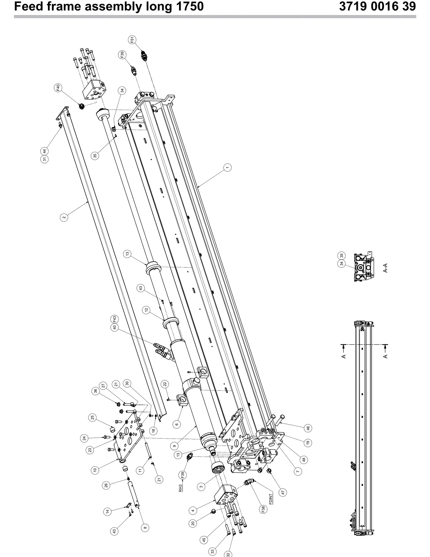 FEED FRAME ASSEMBLY LONG preview