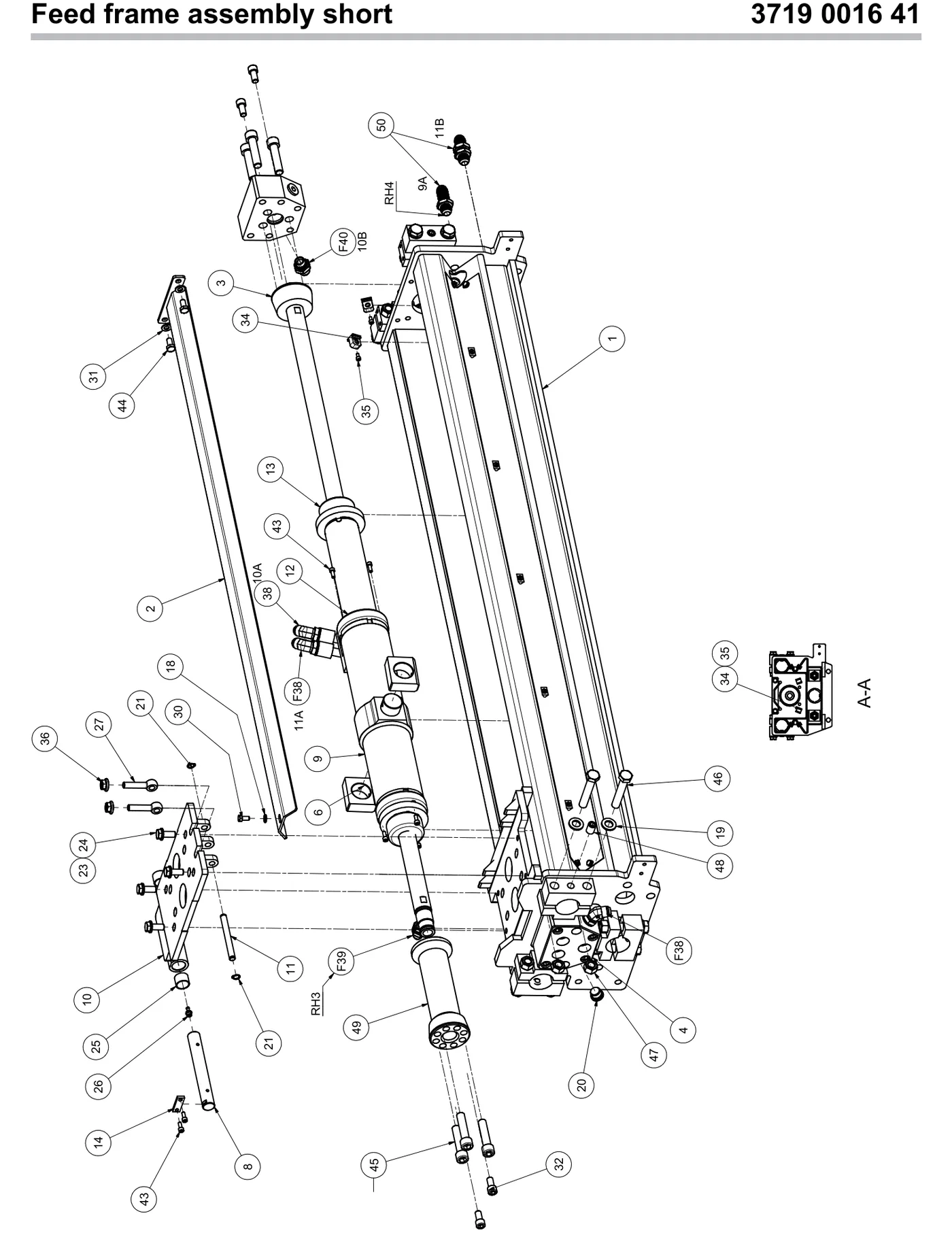 FEED FRAME ASSEMBLY SHORT preview