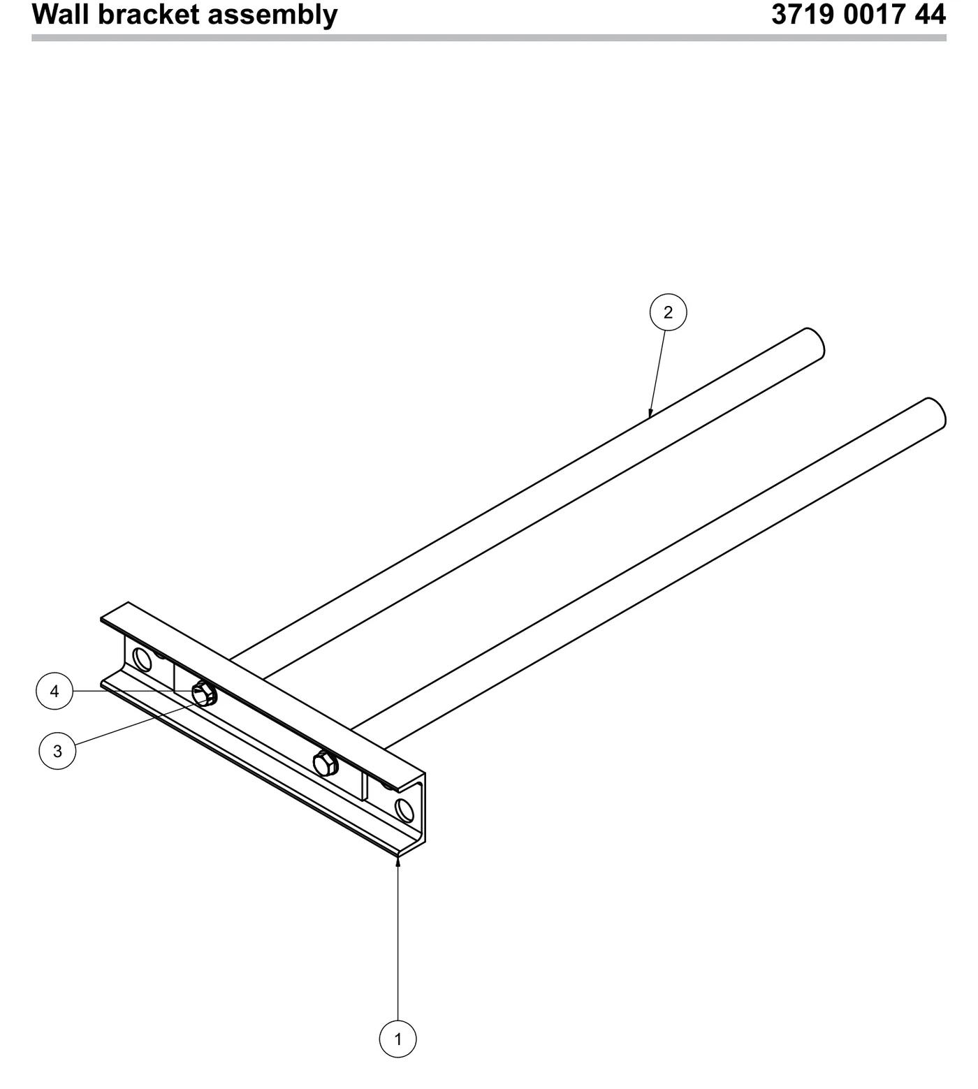Wall bracket assembly preview