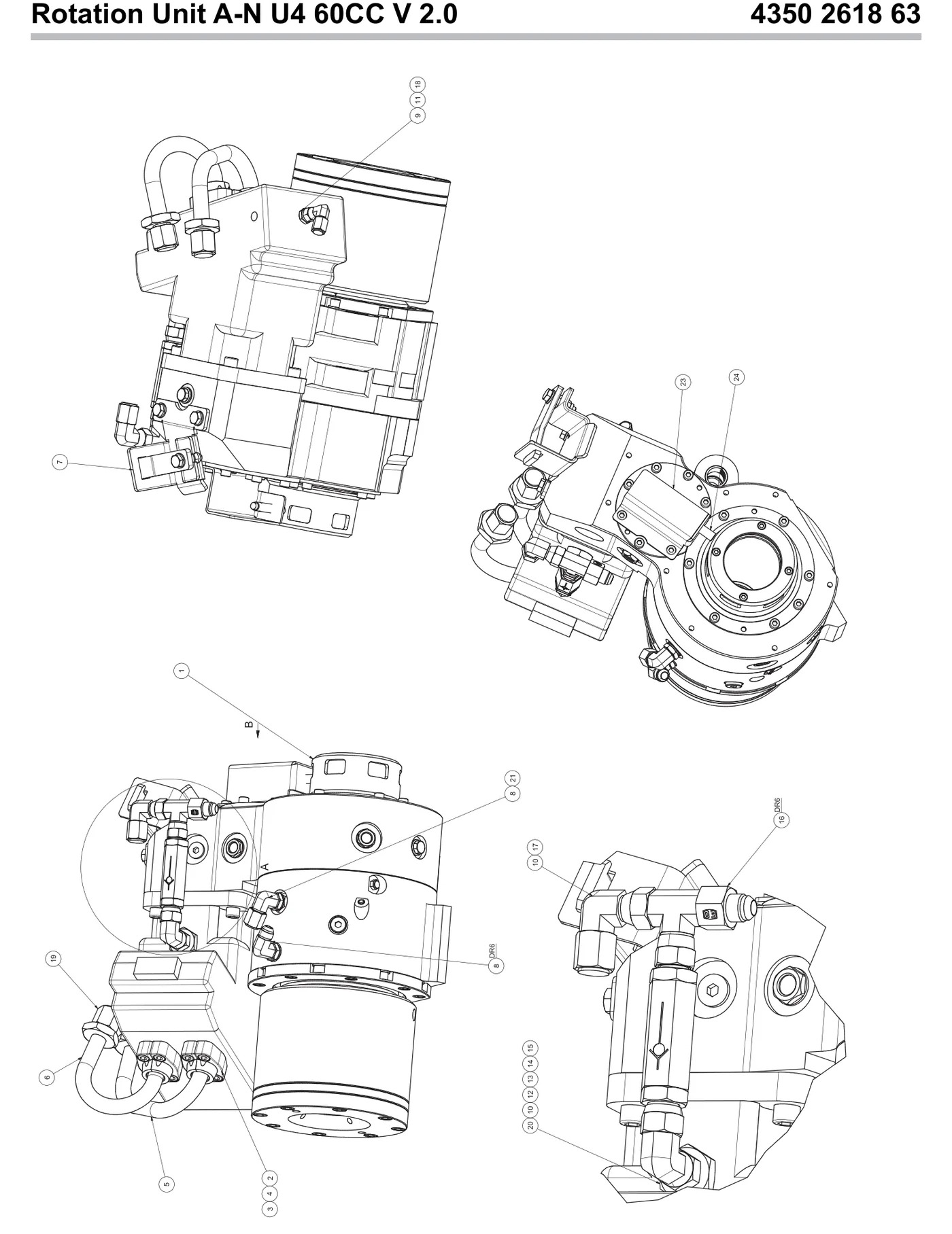 Rotation unit A N U4 60CC preview