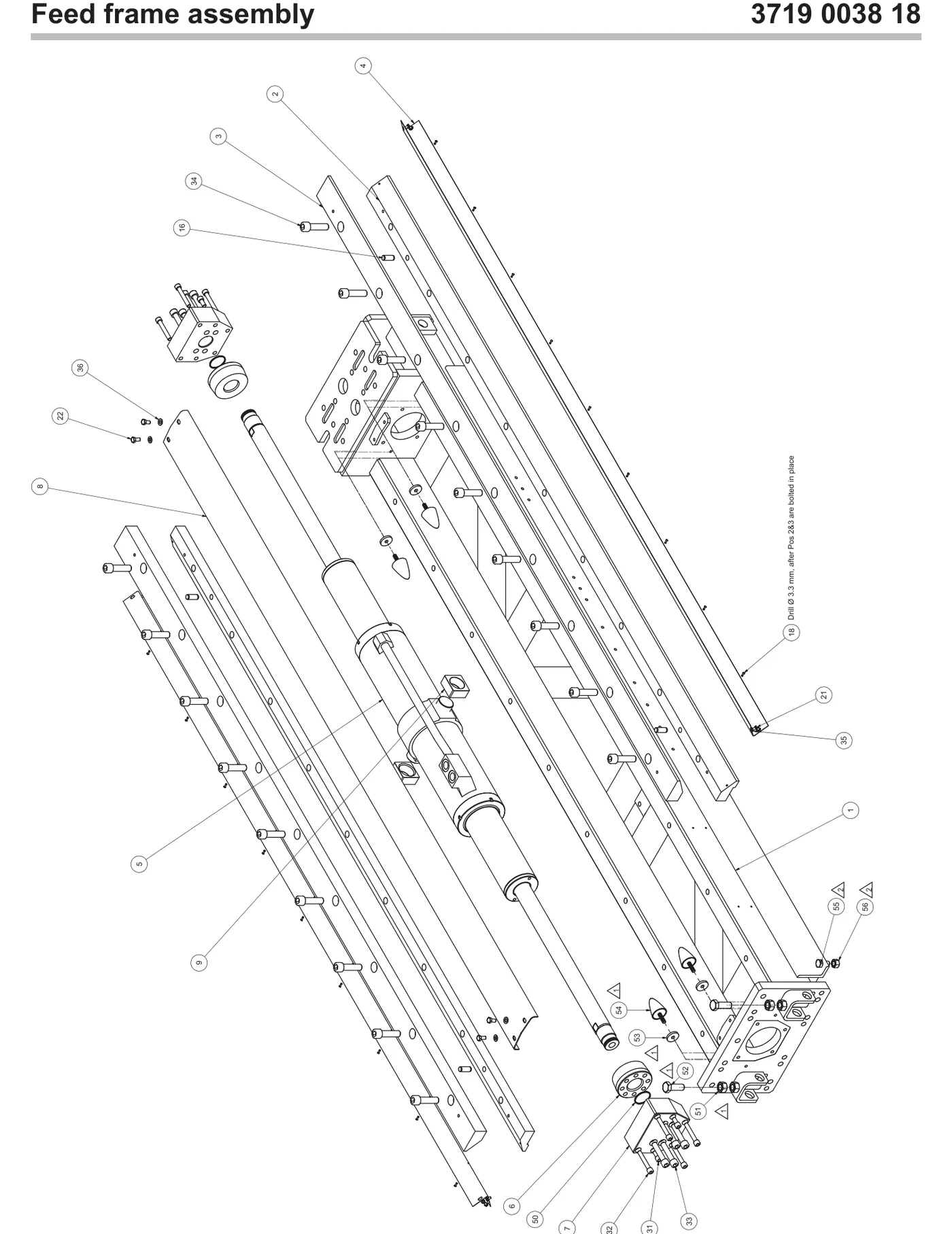 Feed frame assembly preview