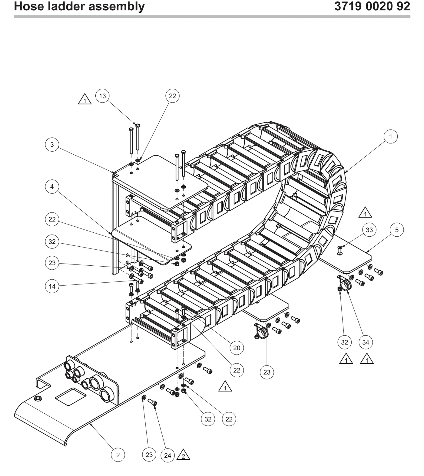 Hose ladder assembly preview