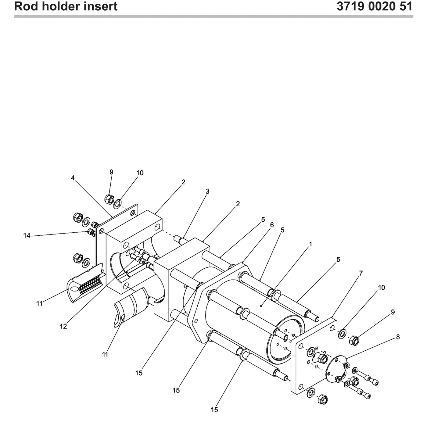 Rod holder insert preview