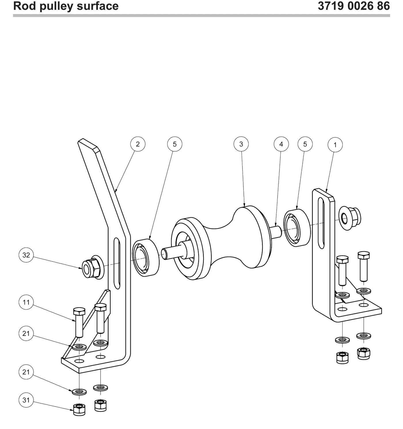 Rod pulley surface preview